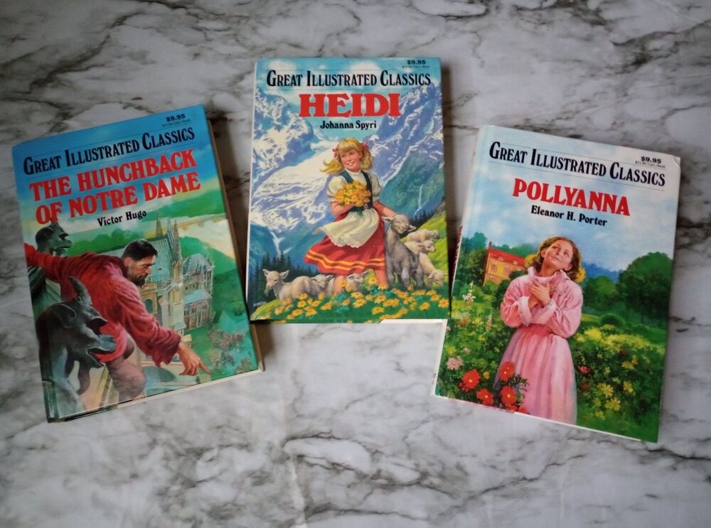 Great Illustrated Classics Books - 3 Book Lot